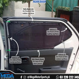 Suzuki Alto Sliding  Car Curtains / Sun Shades 2019-2025