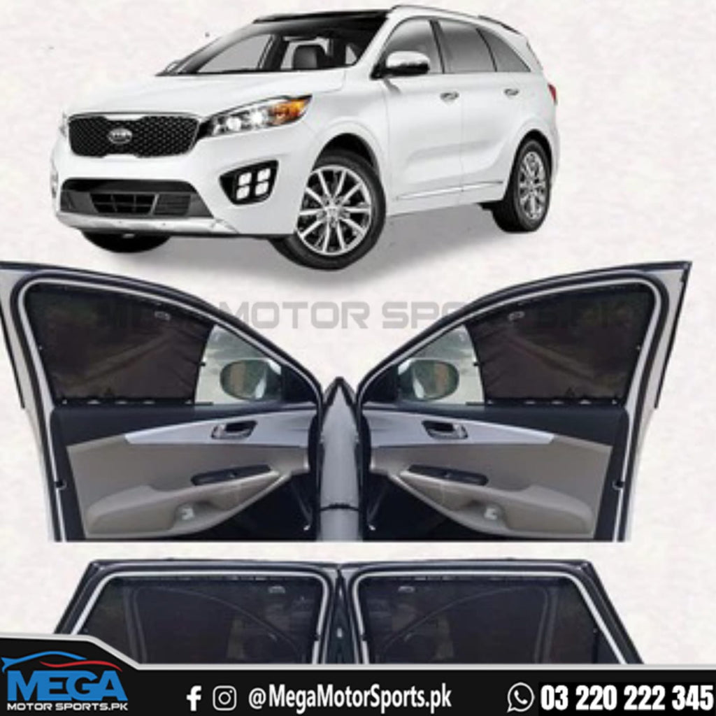 Kia Sorento Sliding  Car Curtains 2022-2025