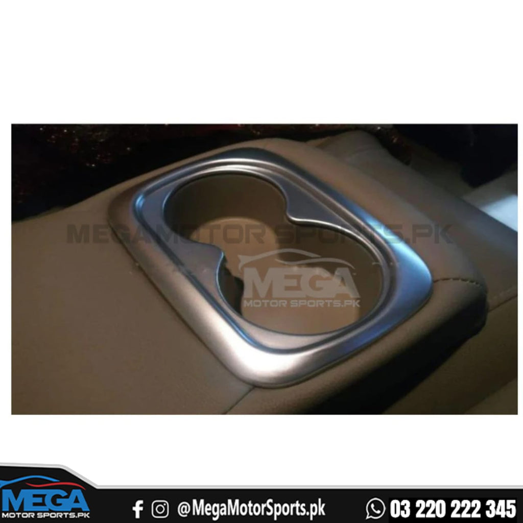 Honda Civic X Cup Holder Chrome Trim Model 2016-2020