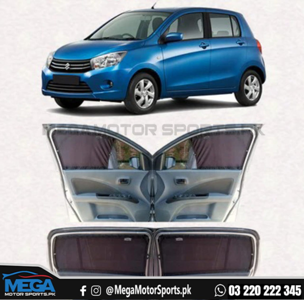 Suzuki Cultus Sliding Car Curtains / Sun Shades 2017-2025