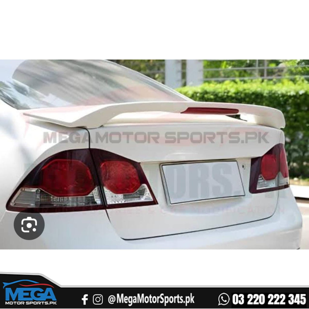 Honda Civic Reborn Abs  Back Trunk spoiler  2006-2012