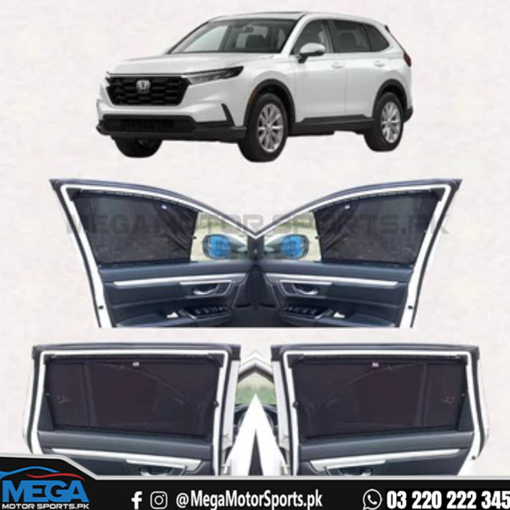 Honda CRV Sliding Car Curtains / Sun Shades 2023-2025