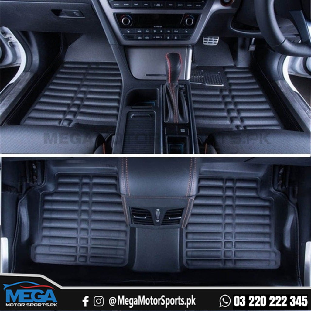 Suzuki Alto 5D Floor Mats Black 2019-2025