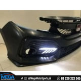 Honda Civic X  Si Front Bumper DRL