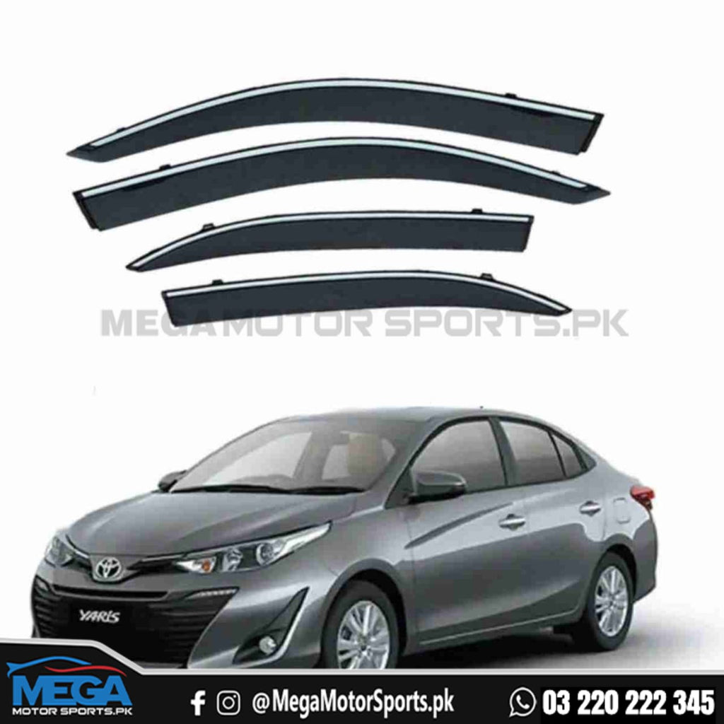 Toyota Yaris TXR Air Press Sun Visor With Chrome - Model 2020-2021