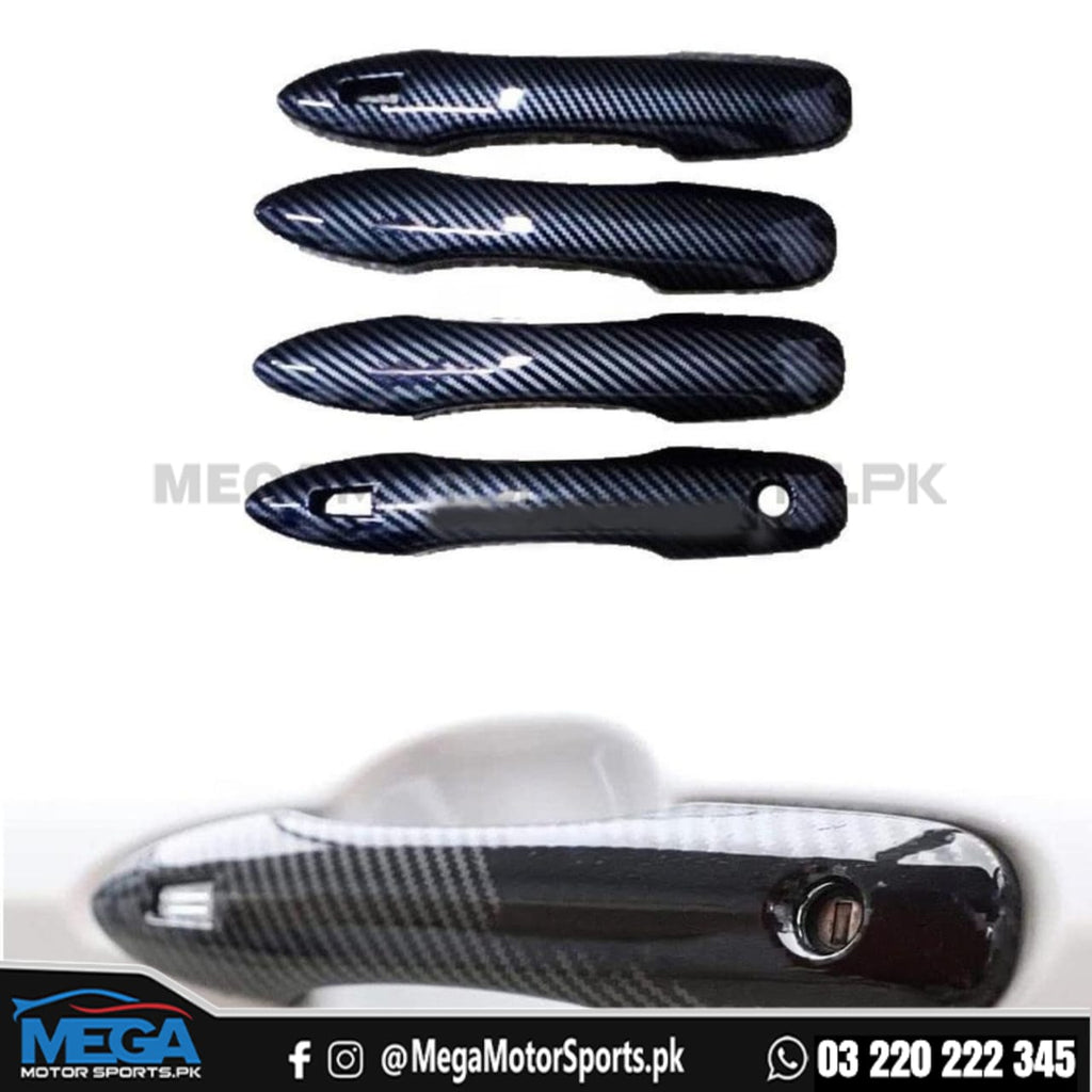 Toyota Corolla Cross Carbon Fiber Door Handle Covers