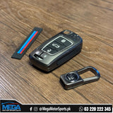 Audi A3 Metal Zinc Alloy Key Fob Cover 2014 - 2020 (Jack Knife)