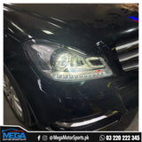 Mercedes C Class W204 Facelift Headlights 2012 - 2014