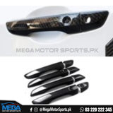 Honda Civic X Carbon Fiber Exterior Door Handle Covers 2016+