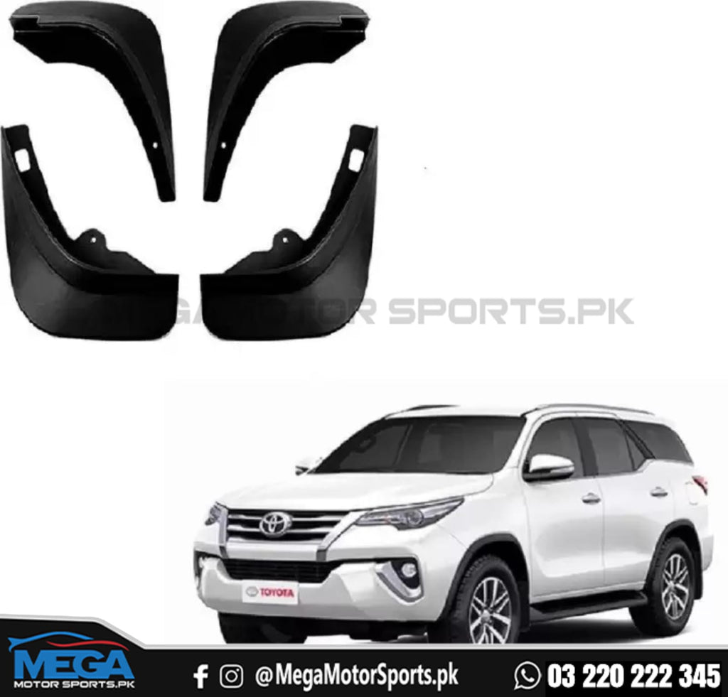 Toyota Fortuner Mud Flaps 4 Pcs 2016-2025