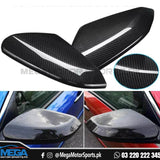 Honda Civic X Carbon Fiber Side Mirror Covers V1 2016 - 2021