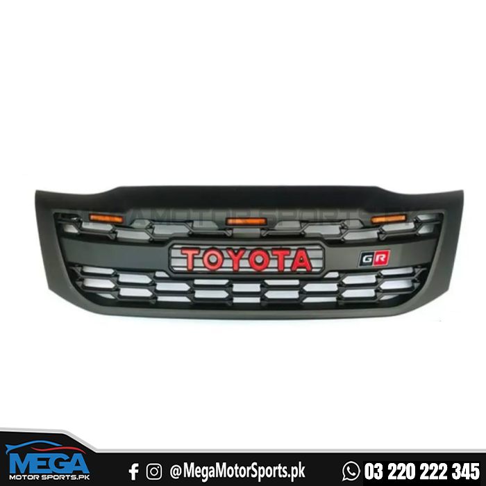 Toyota Hilux Vigo LED GR Style Front Grill – Mega Motor Sports