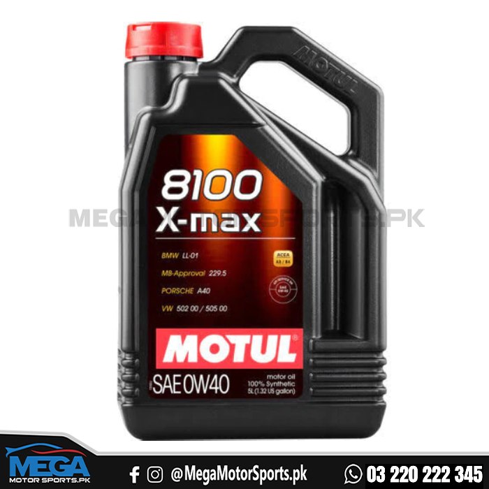 Motul 8100 X-MAX 0W-40 (4 Liter)