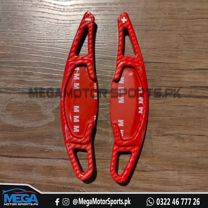 Red Carbon Fiber Paddle Shifter Extensions For 2022-2025 Honda Civic – 11th Gen