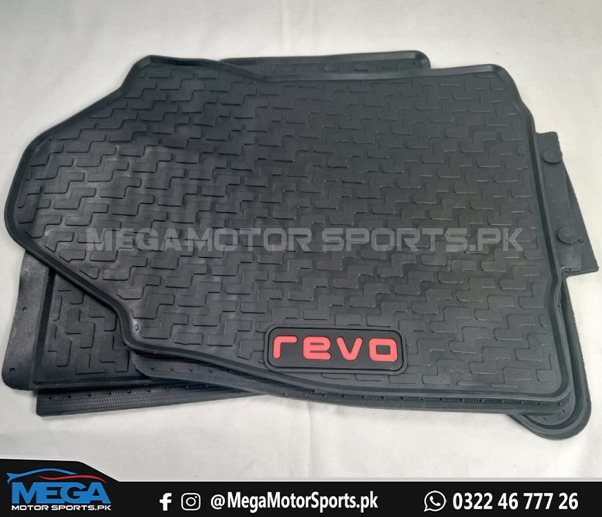 Toyota Revo Rocco GR PVC Rubber Floor Mats For 2016 - 2022