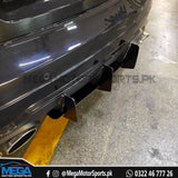 Mercedes C63 W204 AERO Style Rear Bumper Splitters