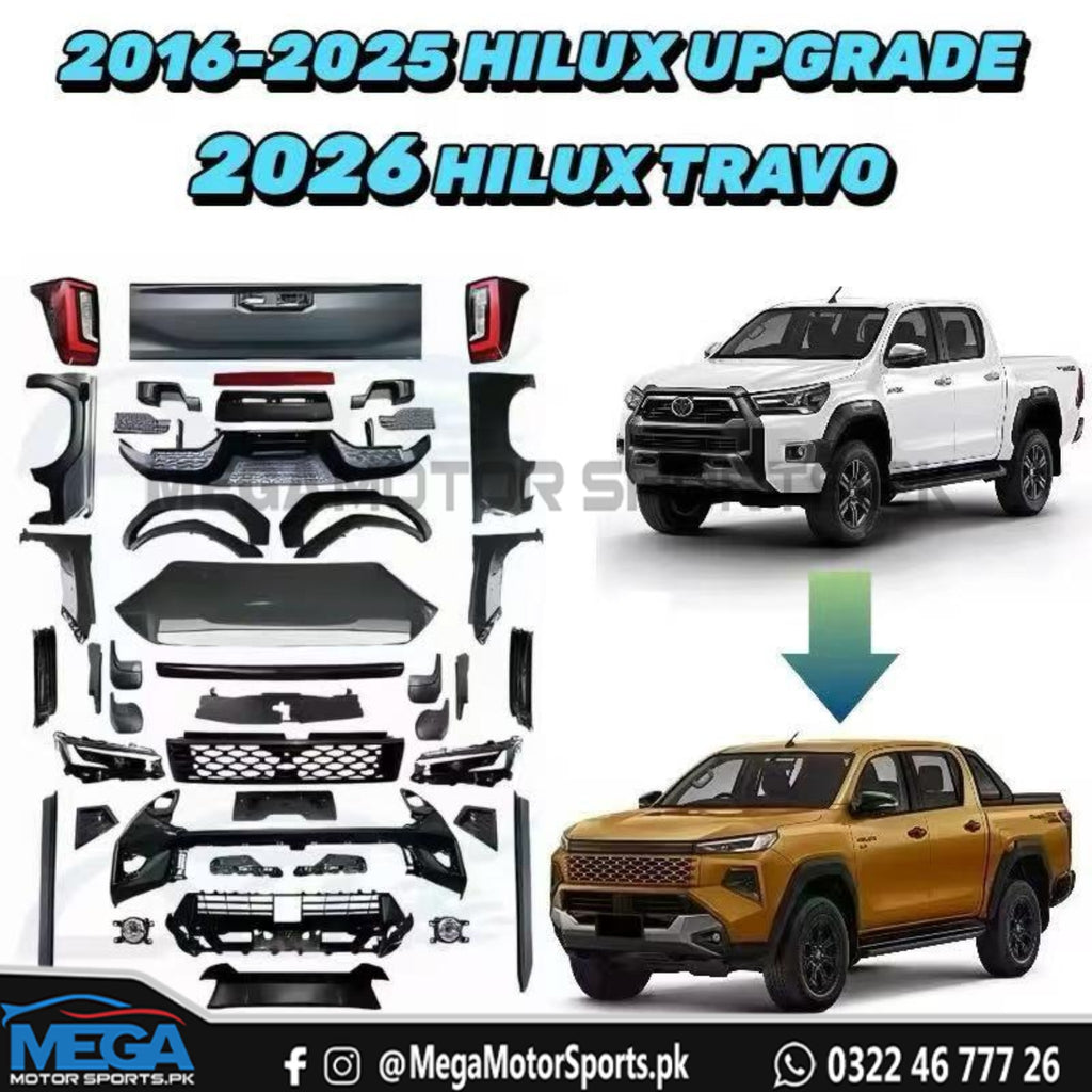 Hilux Revo / Rocco to Travo Facelift Conversion 2016 - 2026