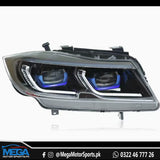 BMW E90 3 Series G80 Style LED Headlights 2005 - 2011