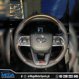 LC300 Steering Wheel GR Style For Toyota Fortuner
