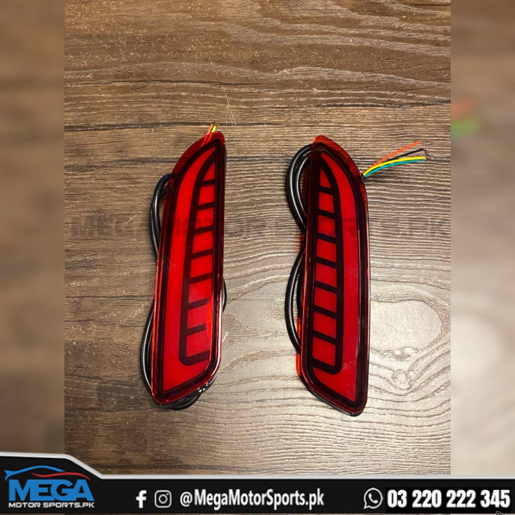 Toyota Corolla Cross Led Back Bumper Reflector Light For 2023-2026