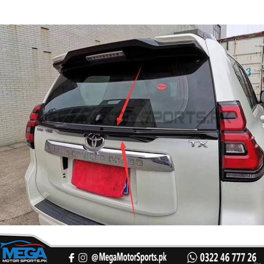 Toyota Prado Fj150 Mid Spoiler Abs Plastic For 2008-2025