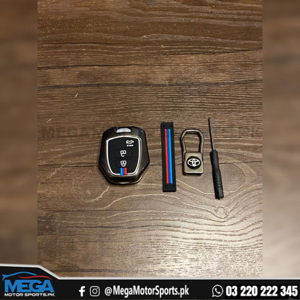 Toyota Yaris Metal Key Fob Key Cover 2025+ – Mega Motor Sports