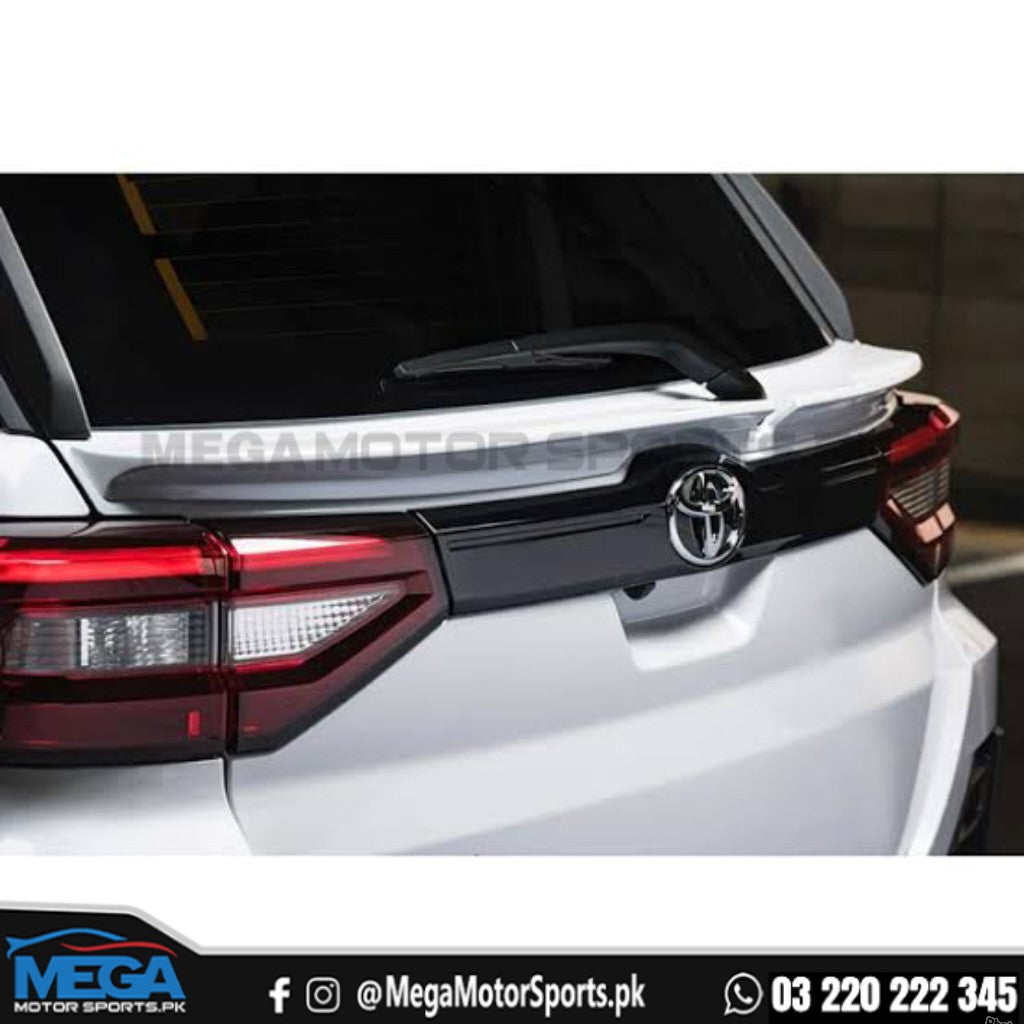 Toyota Raize Modellista Style Trunk Spoiler 2019-2025 (Plastic)