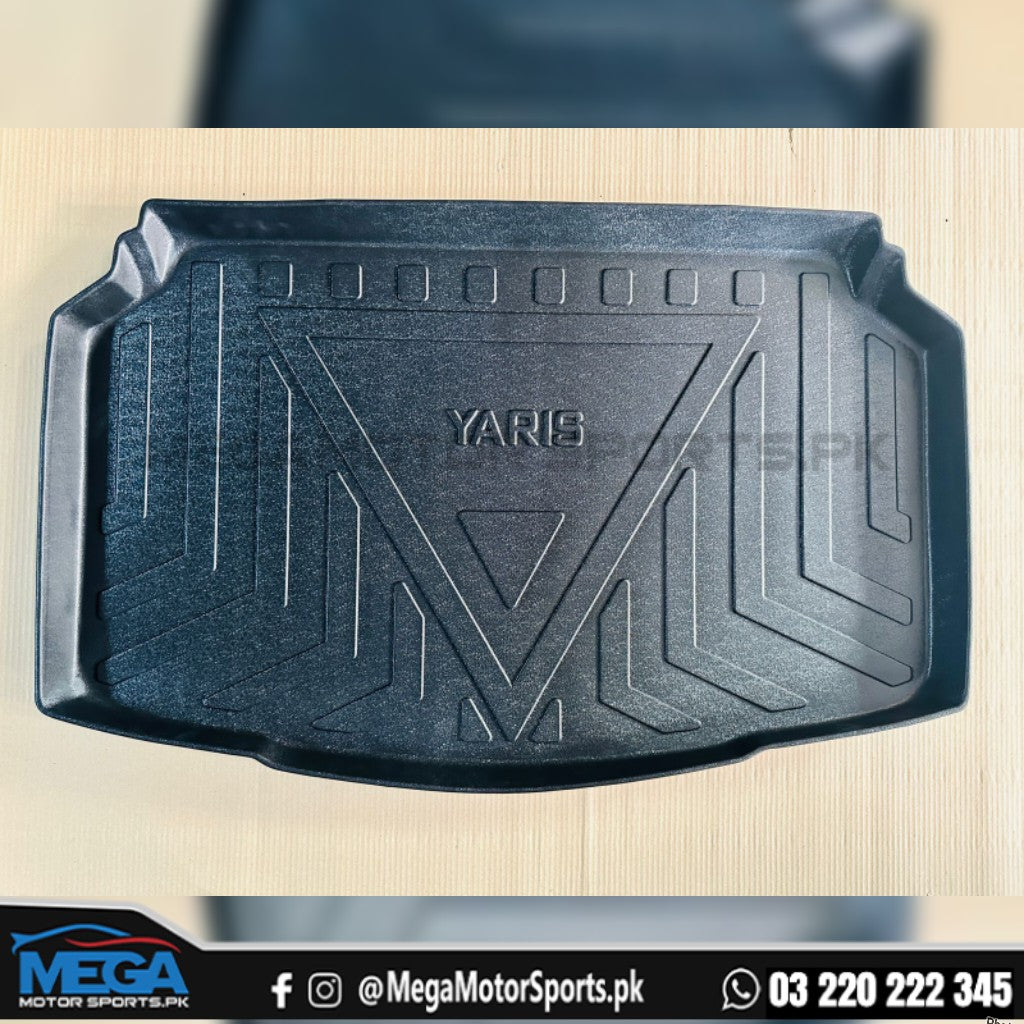 Toyota Yaris (Japanese) Pvc Trunk Mat For 2021-2025