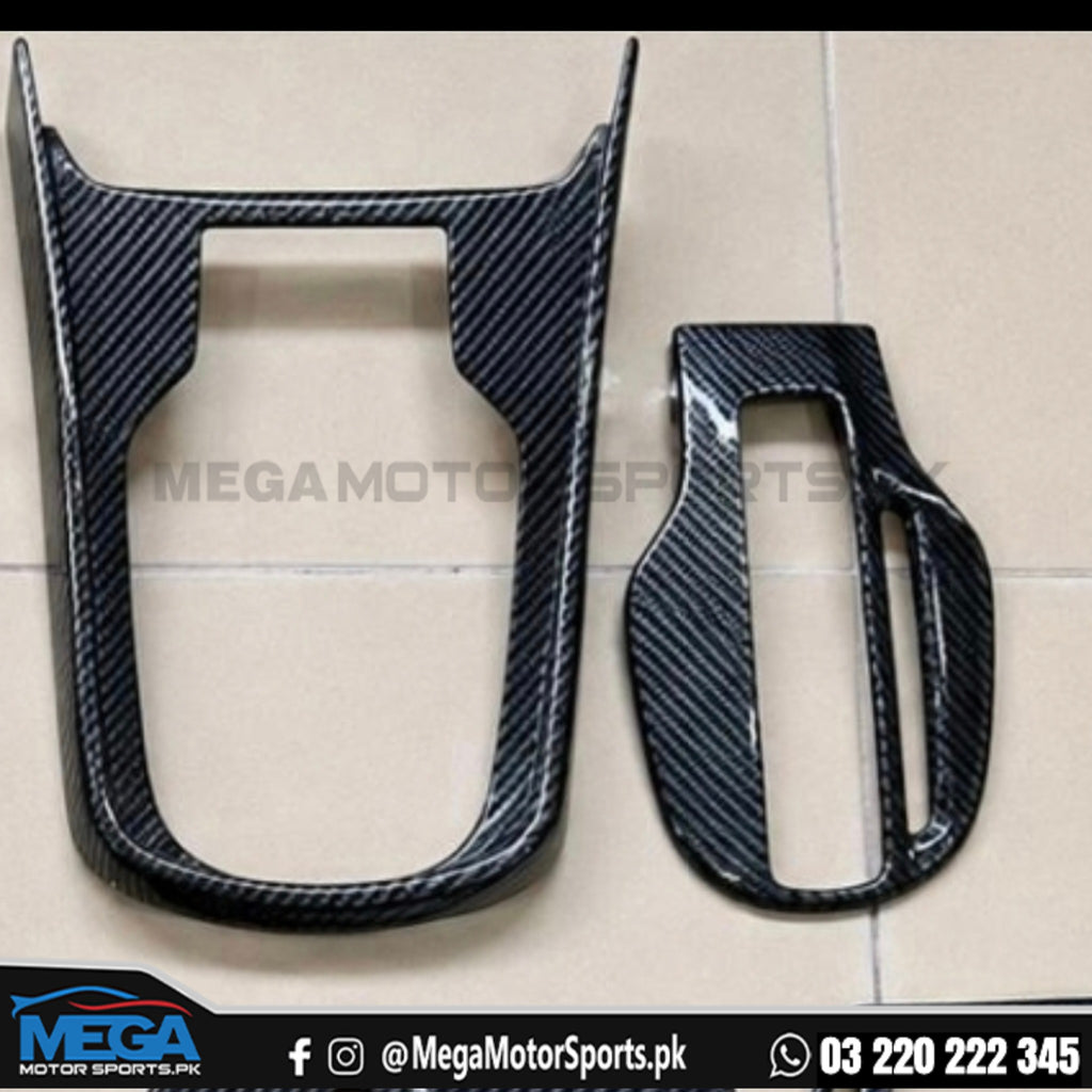 Honda City Carbon Fiber Gear Box Trim 2021 - 2026