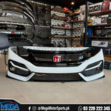 Honda Civic X  Facelift Front SI Bumper V2 For 2016 - 2021