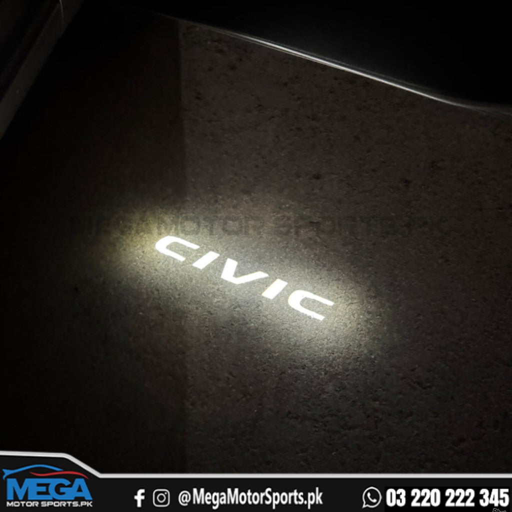 Door Welcome Light - Civic Logo