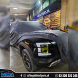 BYD Shark 6 Microfiber Car Top Cover (Black & Grey) For 2025+