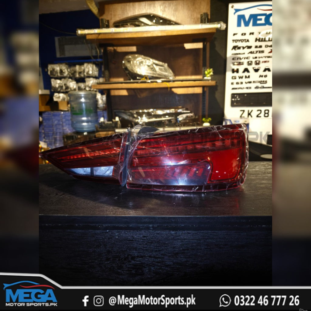 Audi A3 LCI Facelift Led Tail Lights For 2013-2020