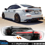 Civic 11th Gen Clear Lens OEM Style Tail Lamps 2022+ Lamps (Crystal)