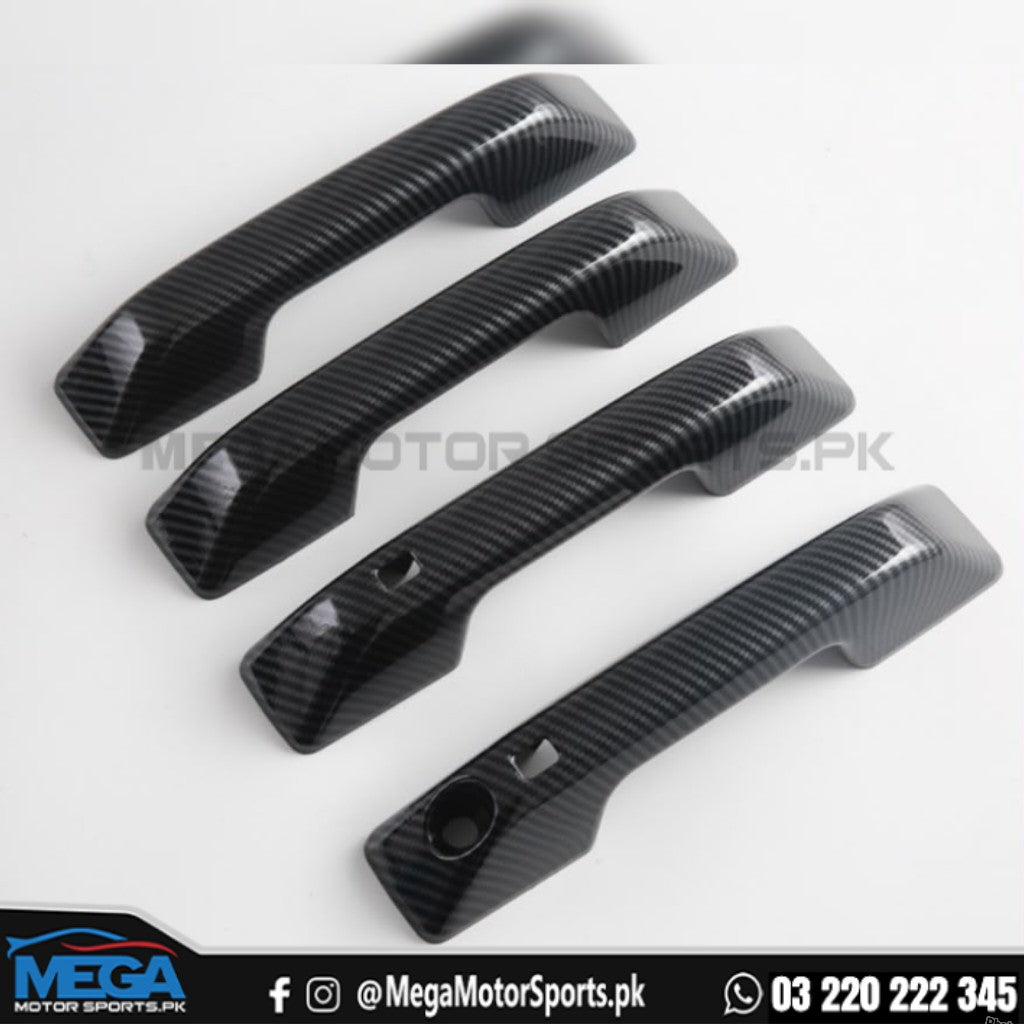 BYD Shark 6 Door Handle Cover Carbon Fiber For 2025 2026