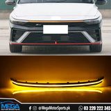 Hyundai Elantra N Line Style Front Hood DRL 2025+