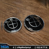 BMW OEM Style Black Hood & Trunk Logo For F30 & F80