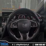 Honda Civic X Carbon Fiber Steering Wheel Model 2016-2020