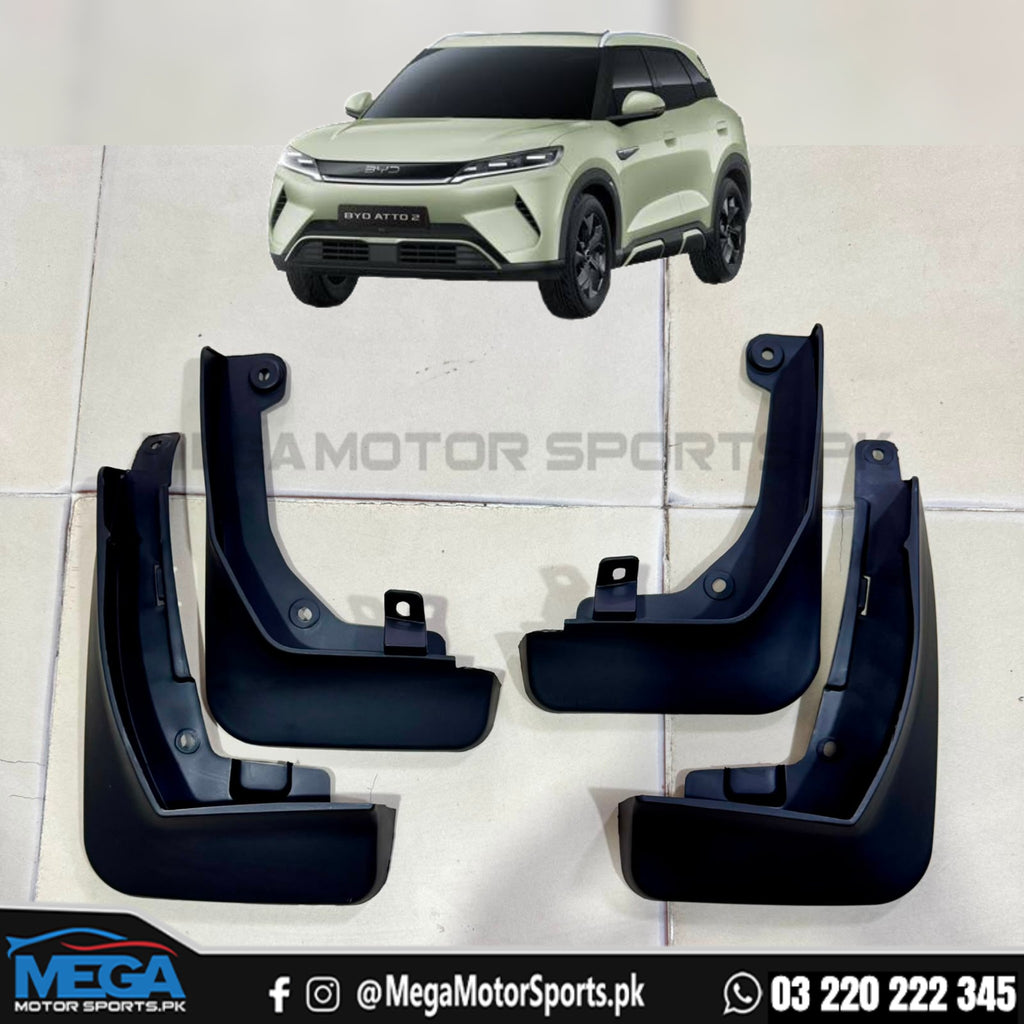 BYD Atto 2 Mud Flaps Set of 4 2026+