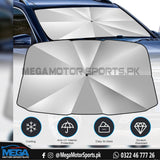 Car Sun Shade Protector Umbrella Style - Auto Front Screen Sun Shade