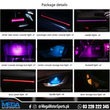 Honda Civic X Gloss Black Interior Ambient Lighting For 2016-2021