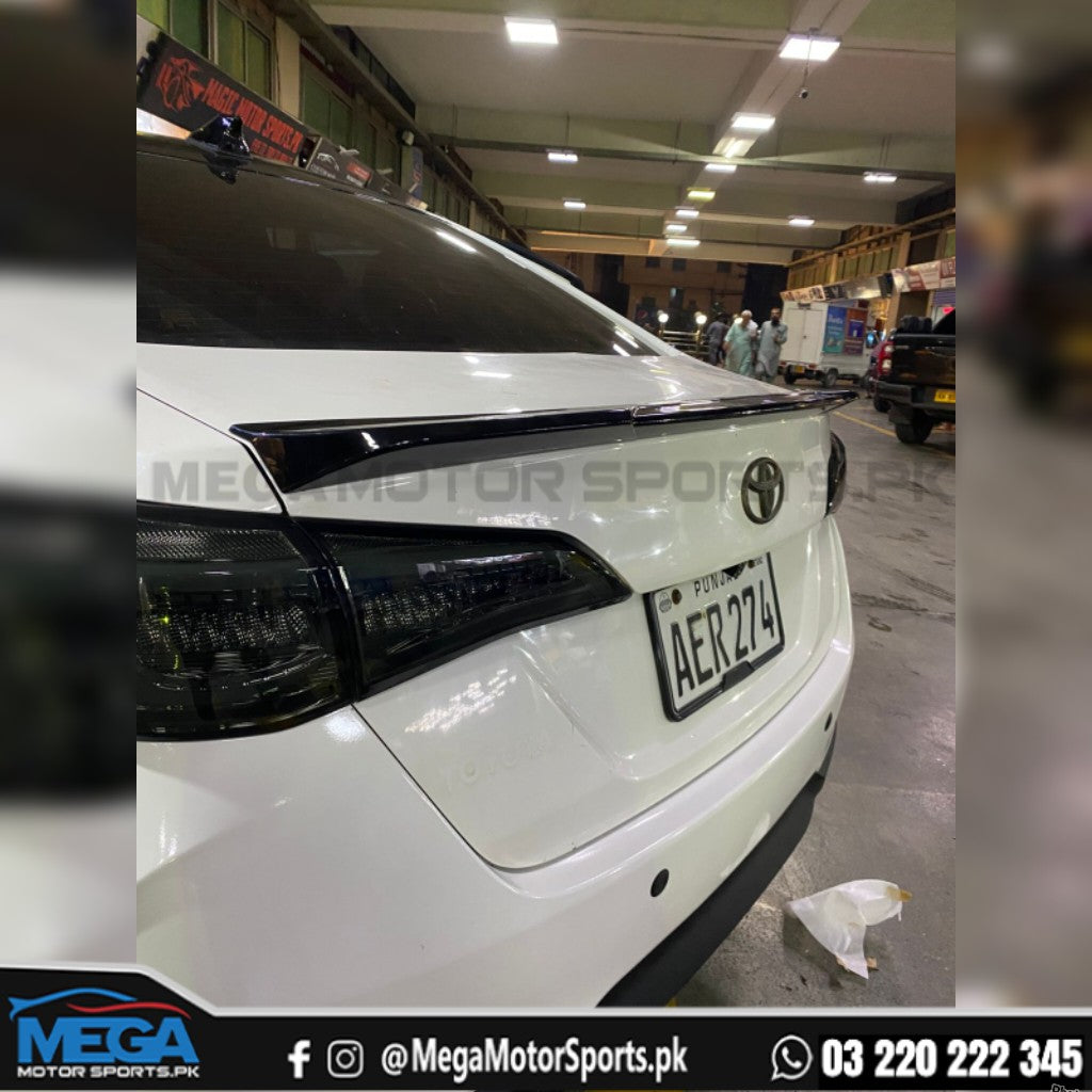 Toyota Yaris Trd Style Trunk Lip Spoiler 2020 - 2024