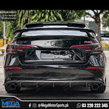 Civic 2022+ JDM Style Carbon Fiber Rear Bumper Diffuser 11 Gen
