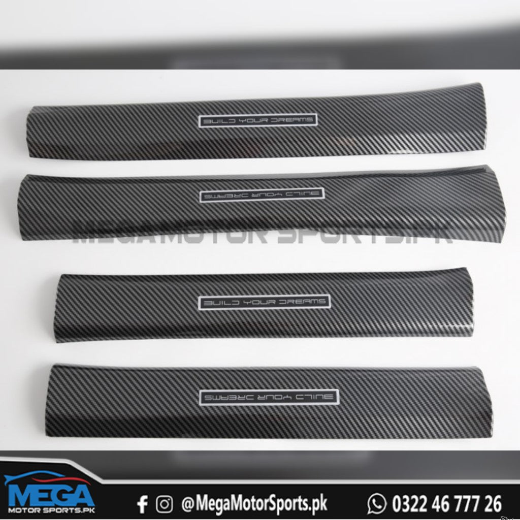 BYD Shark 6 Inner Door Sill/Skuff Carbon Fiber Trim For 2025 2026