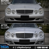 Mercedes Benz E Class W211 Facelift Headlights