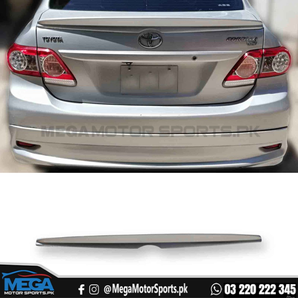 Toyota Corolla 2012 Trunk Spoiler Abs Plastic