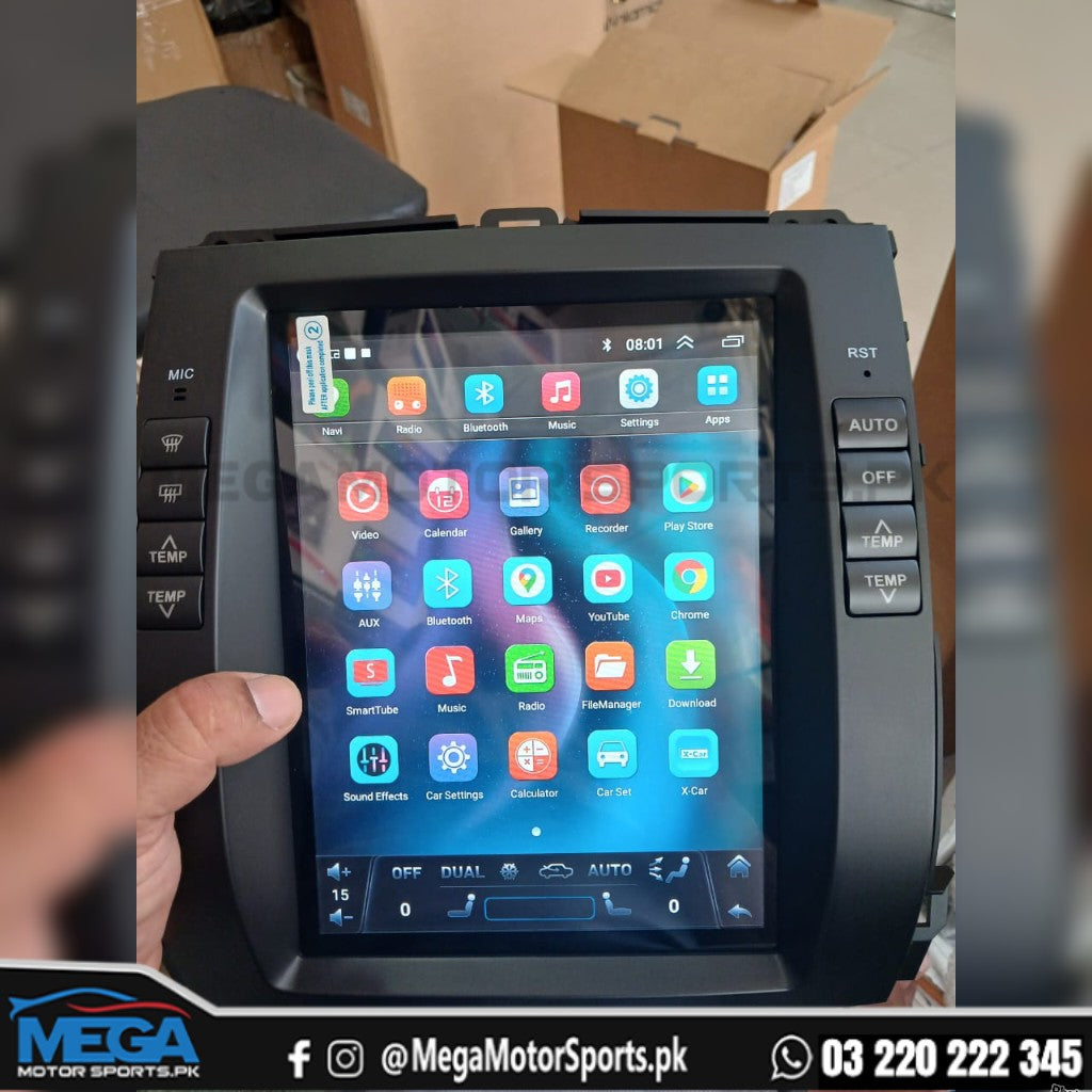 Toyota Prado Tesla Style Android Panel