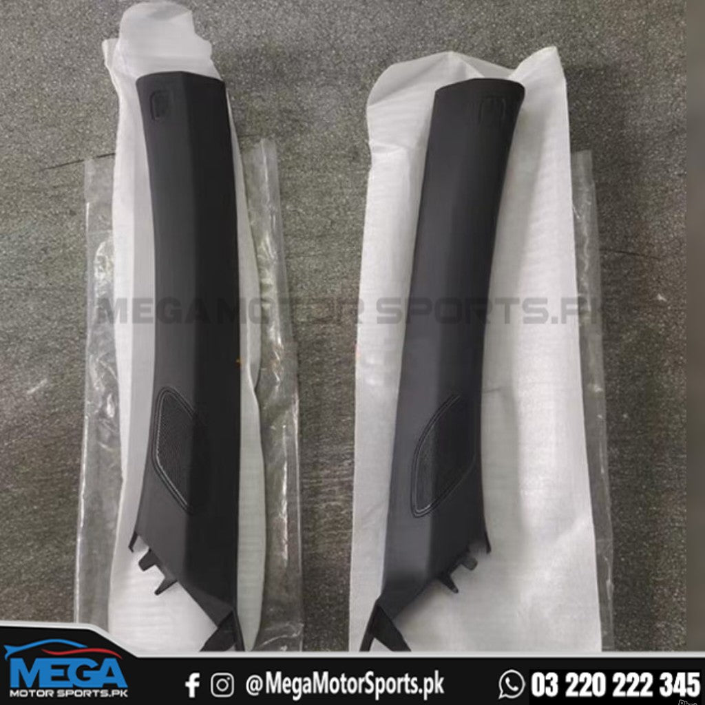 Civic 11th Gen OEM Pillar Tweeter Covers 2022-2026