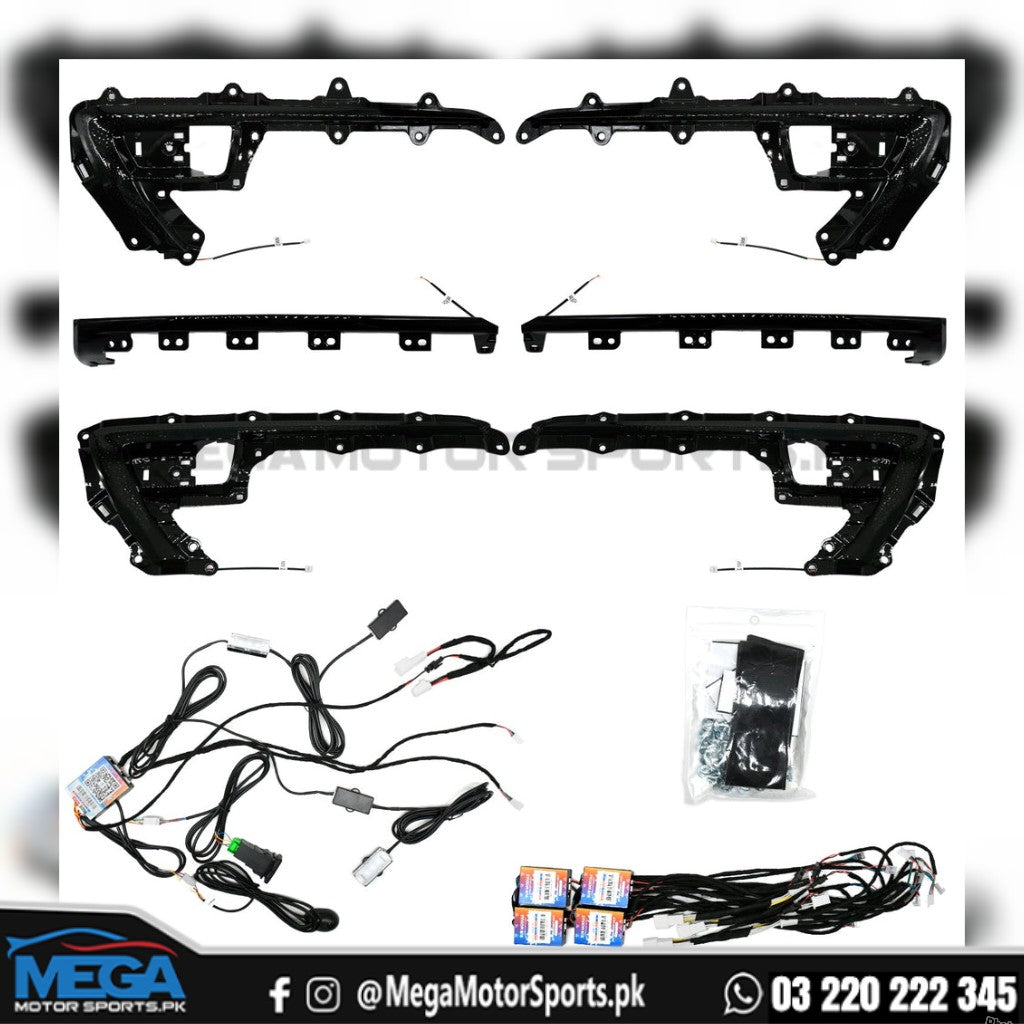 Toyota Fortuner Interior Ambient Lighting For 2016-2025