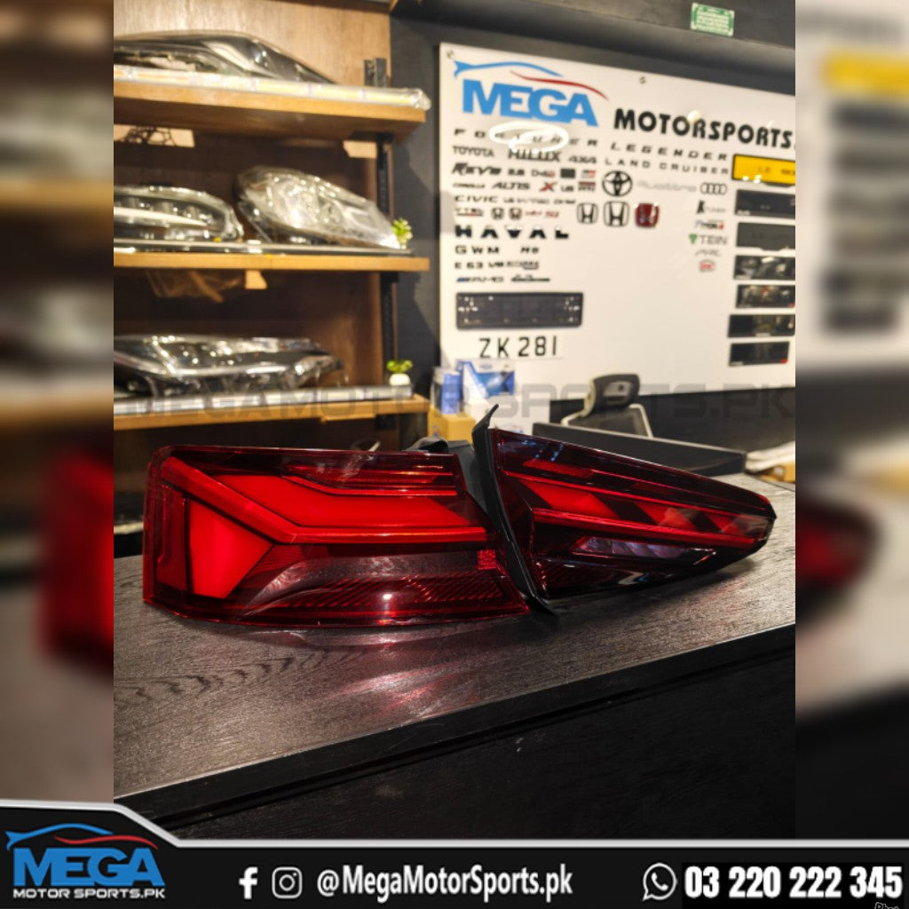 Audi A5 2018 To 2022 Facelift Led Tail lights